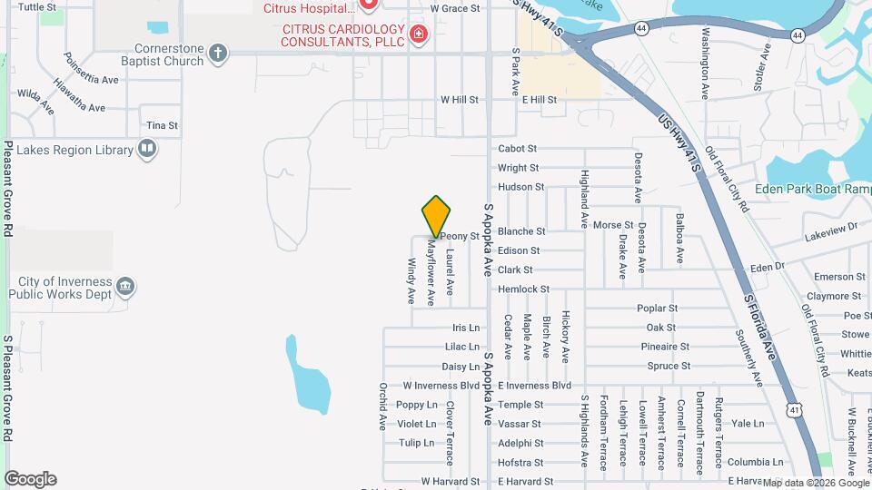 710 Mayflower Ave Mapa y Detalles de la Ubicación