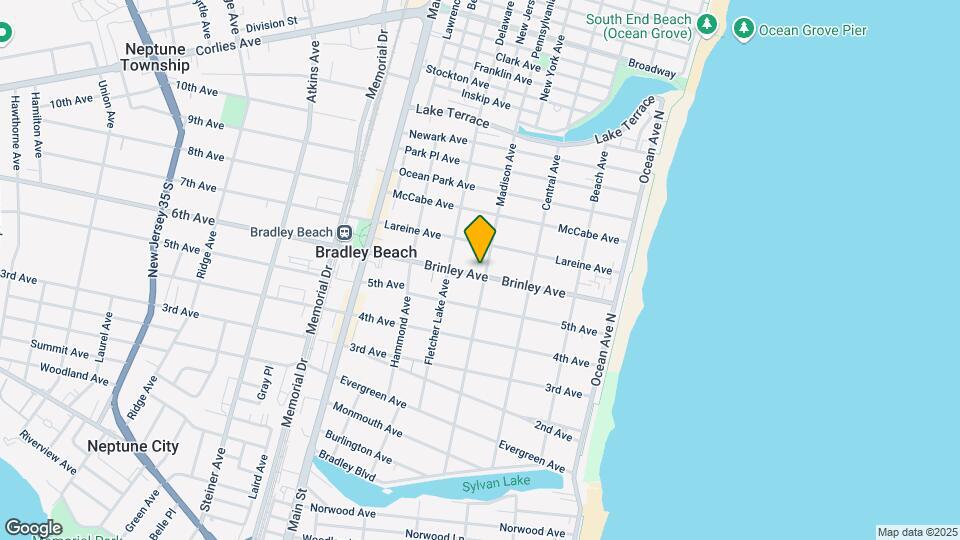 402 Brinley Ave Mapa y Detalles de la Ubicación