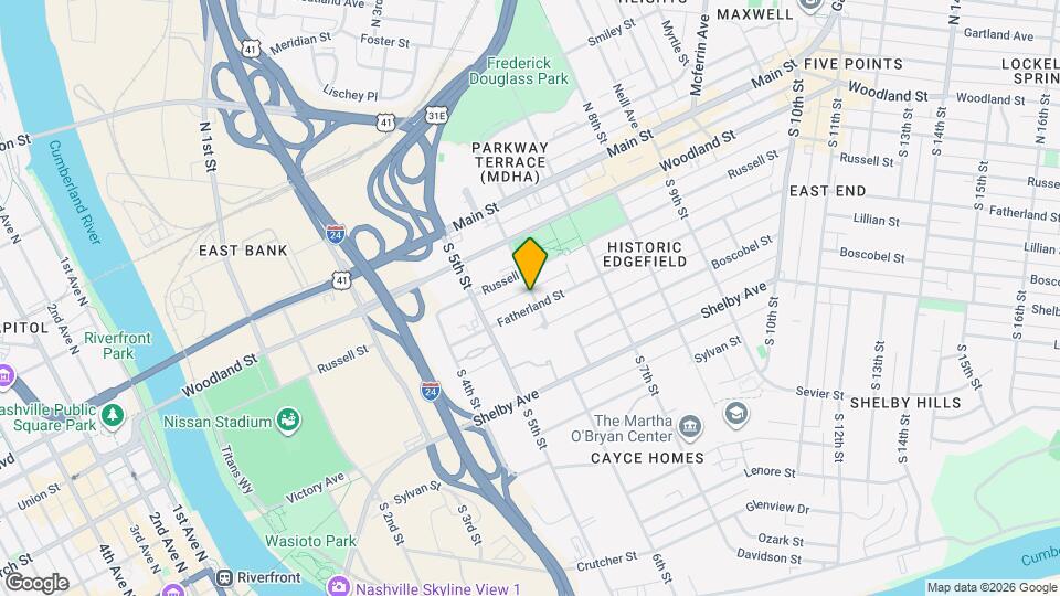 523 Fatherland St Map and Location Details