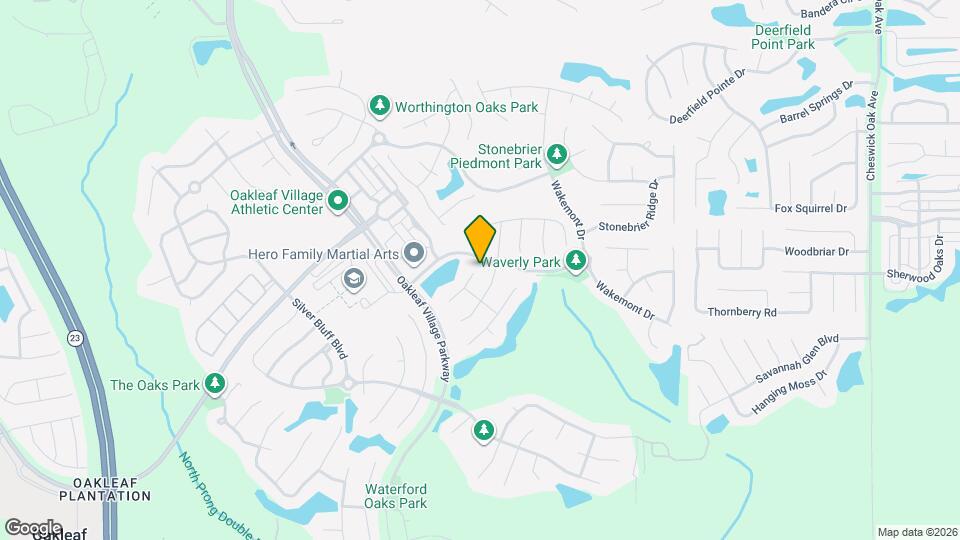 831 Timberjack Ct Map and Location Details
