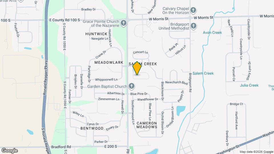 9212 Timpani Way Map and Location Details