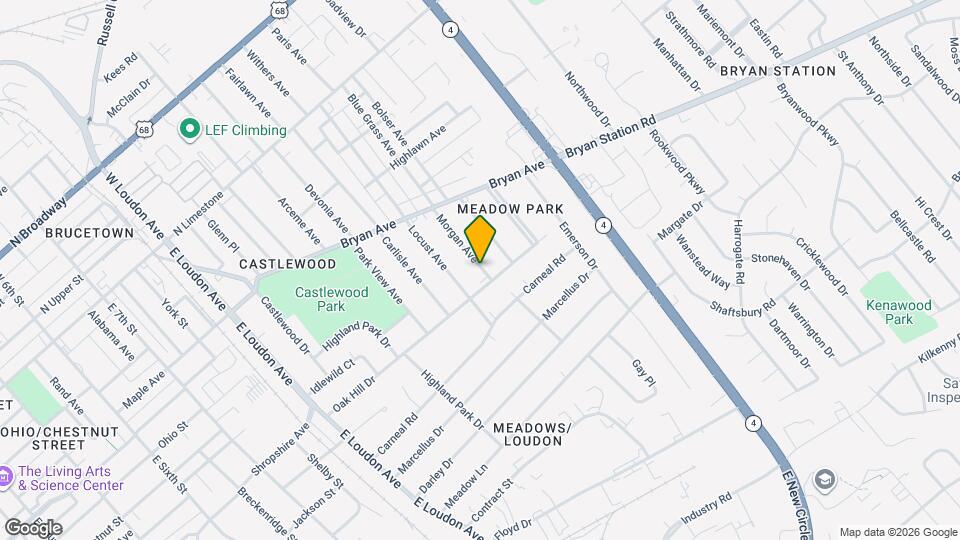 458 Morgan Ave Map and Location Details