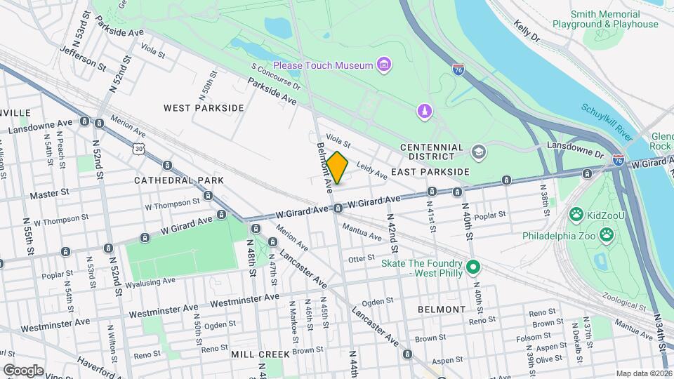 1223 Belmont Ave Map and Location Details