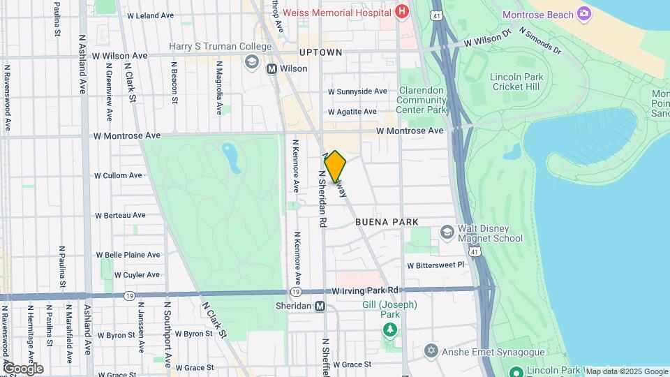 4234-4238 N Broadway St Mapa y Detalles de la Ubicación