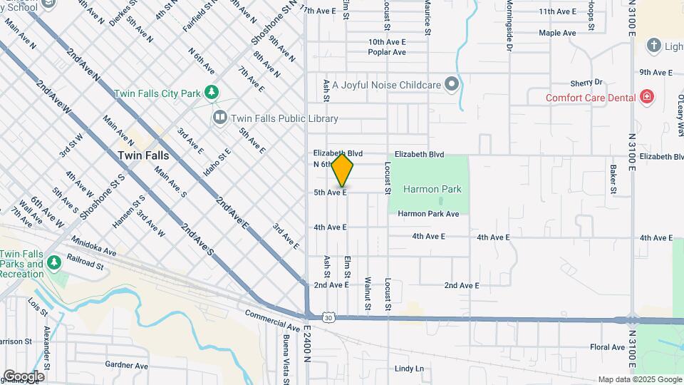 1255 5th Ave E Map and Location Details