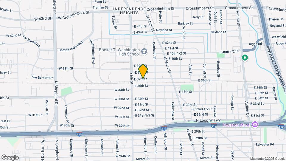 3607 Harvard St Map and Location Details