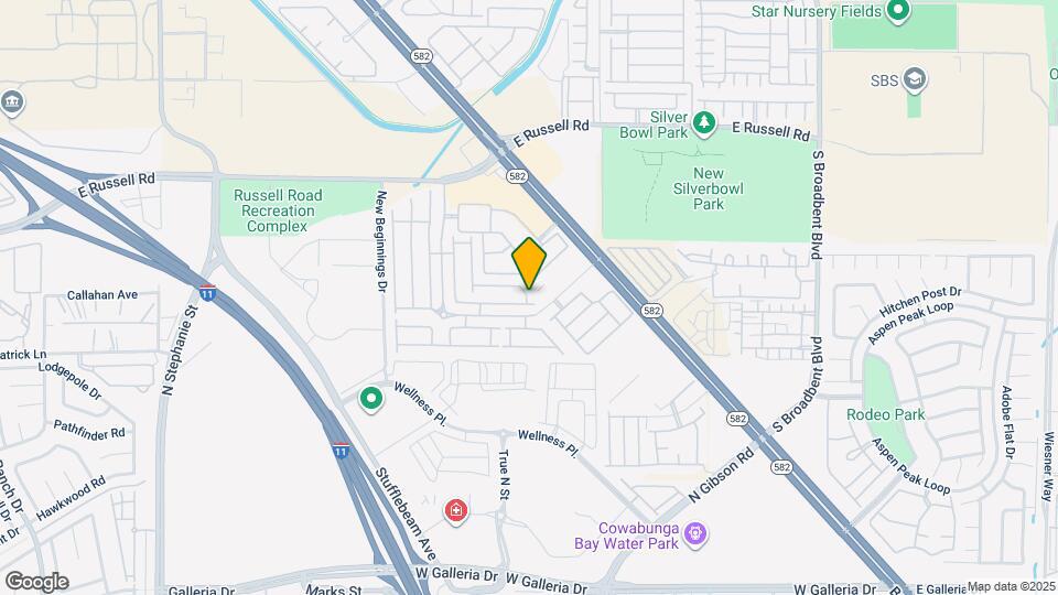 5998 Jagged Cut St Map and Location Details