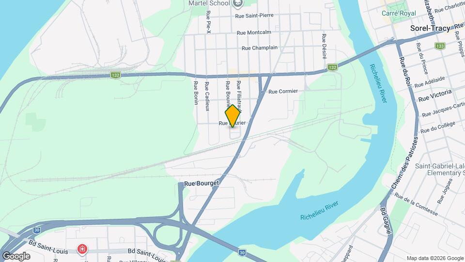 1500 Bouvier Rue Map and Location Details