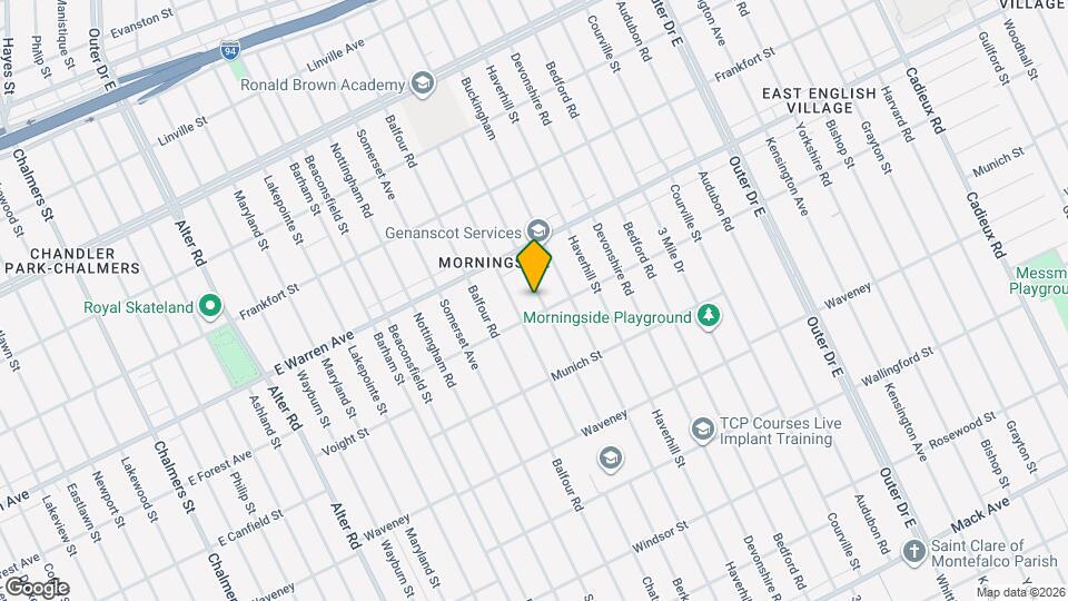 4827 Berkshire St Map and Location Details
