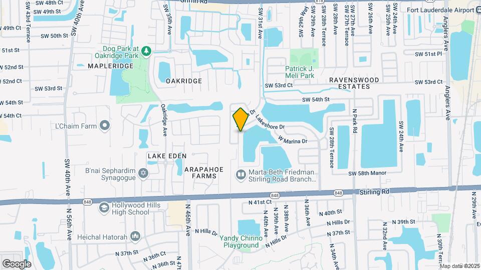5620 Lagoon Dr Map and Location Details