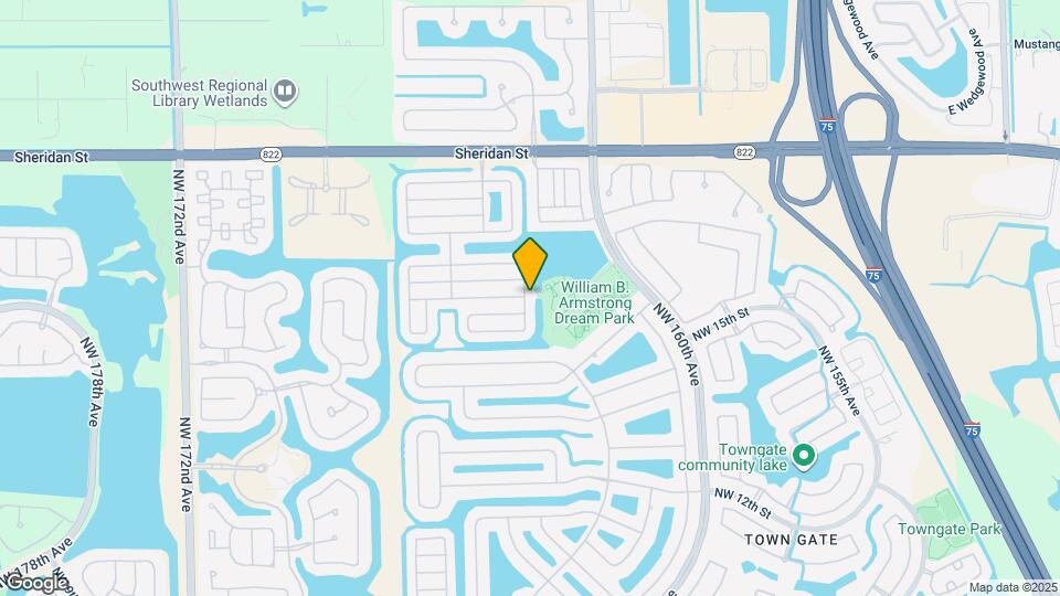 1799 NW 162nd Ave Mapa y Detalles de la Ubicación