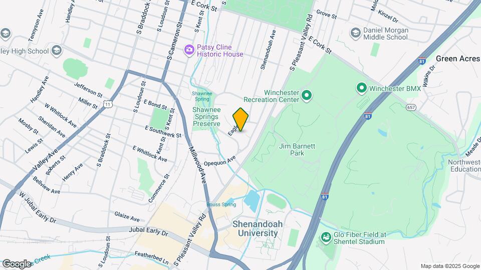 605 Opequon Ct Map and Location Details