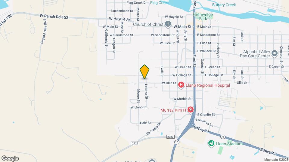 703 W Ollie St Map and Location Details