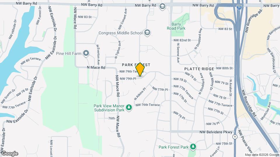 8002 NW 79th Pl Map and Location Details
