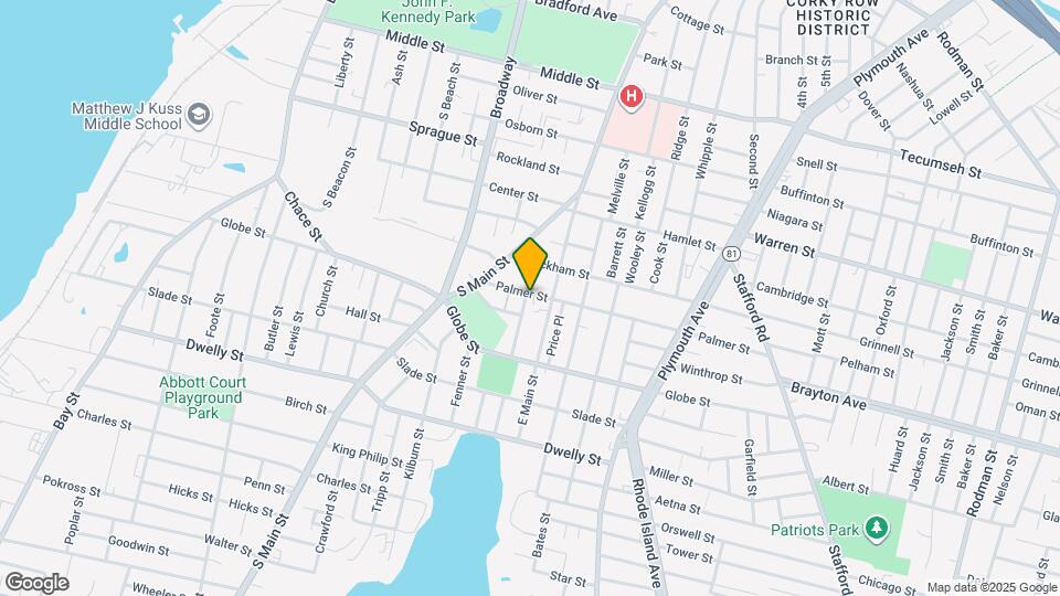 107-113 Palmer St Map and Location Details