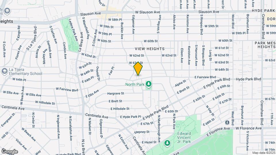 579 E Fairview Blvd Map and Location Details