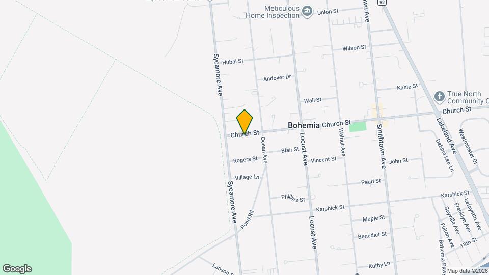 740 Church St Map and Location Details