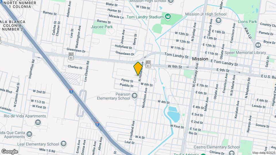 804 Hidden Hills St, Unit 2 Mapa y Detalles de la Ubicación