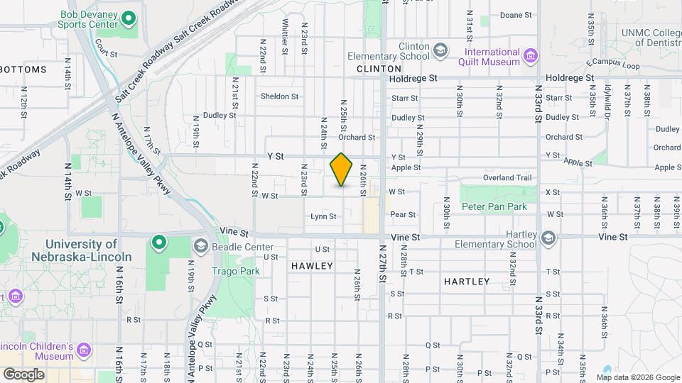 901 N 25th St, Unit #1 Map and Location Details