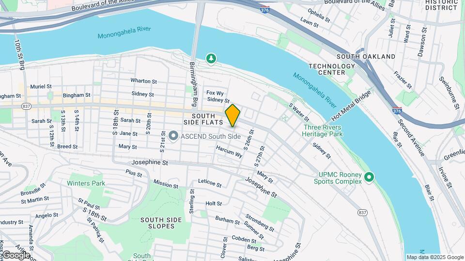 2421-2425 Sarah St Mapa y Detalles de la Ubicación