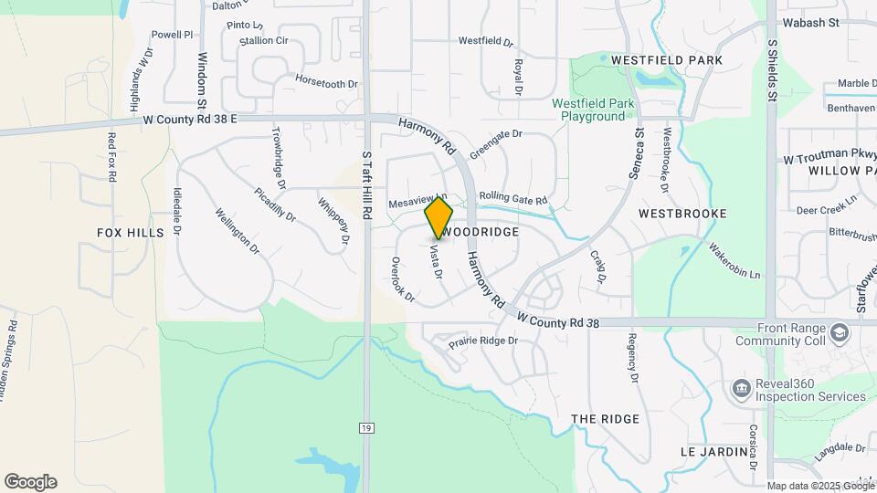 4400 Vista Dr Map and Location Details