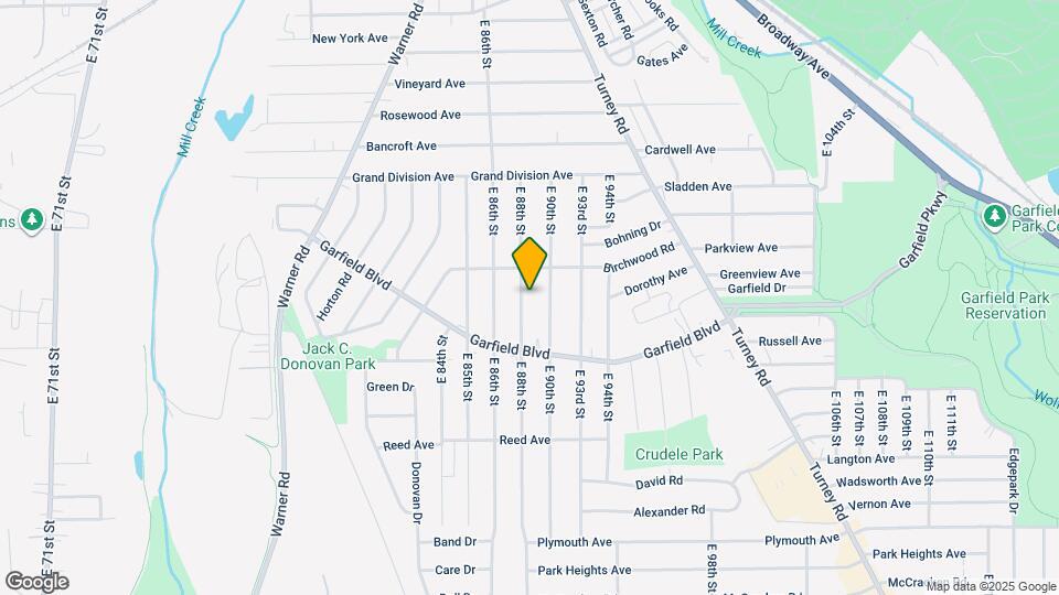 4733 E 88th St Map and Location Details