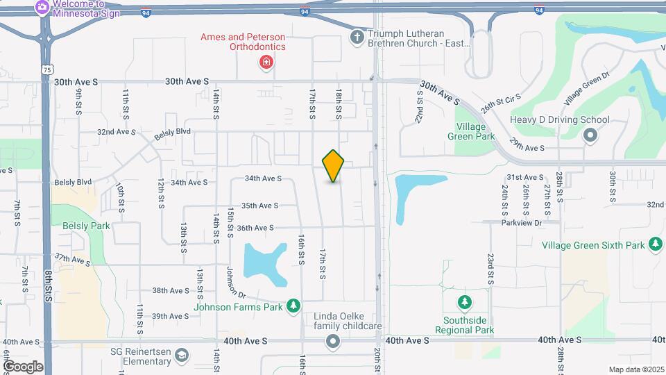 3429 18th St S Map and Location Details