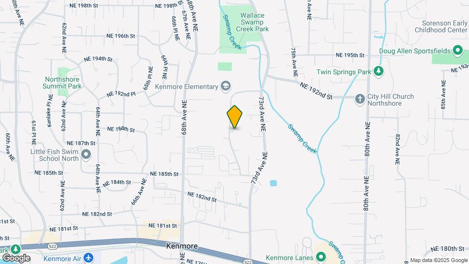 6636 NE 188th Ct Map and Location Details