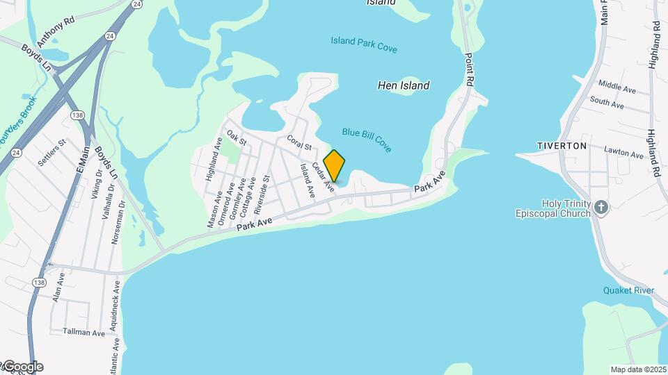 15 Cedar Ave Map and Location Details