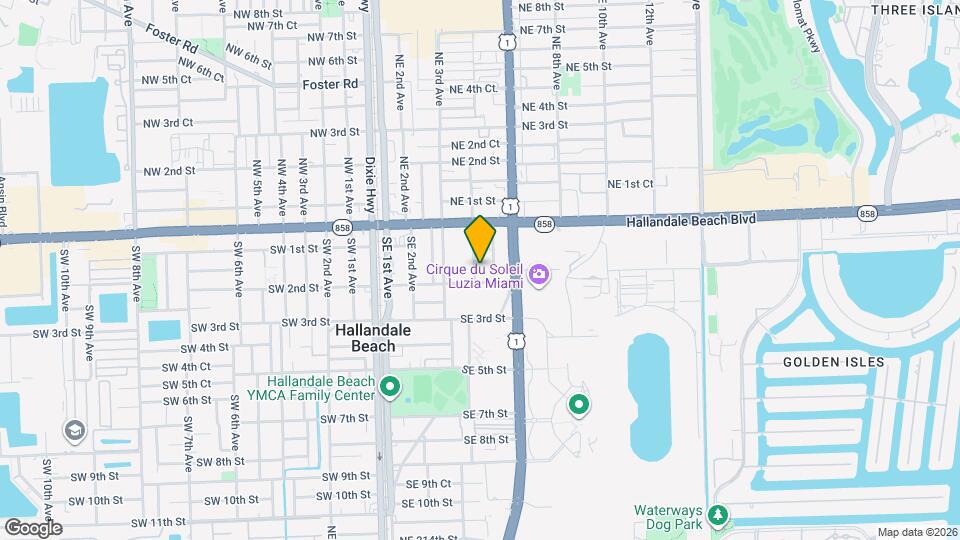 129 SE 4th Ave Map and Location Details