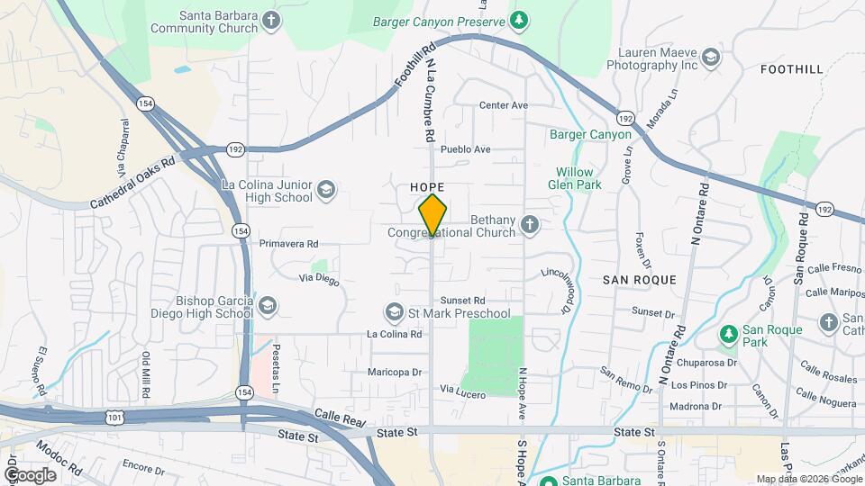 Villa La Cumbre Senior Apts Mapa y Detalles de la Ubicación