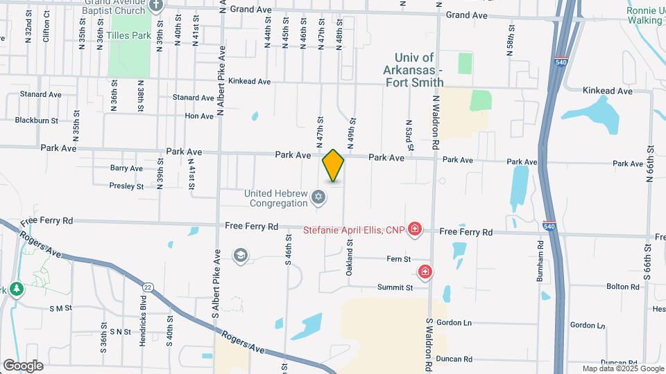 153 N 49th St Map and Location Details