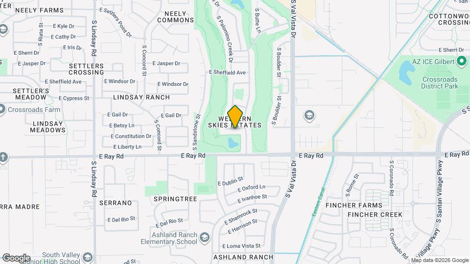1365 E Betsy Ln Map and Location Details