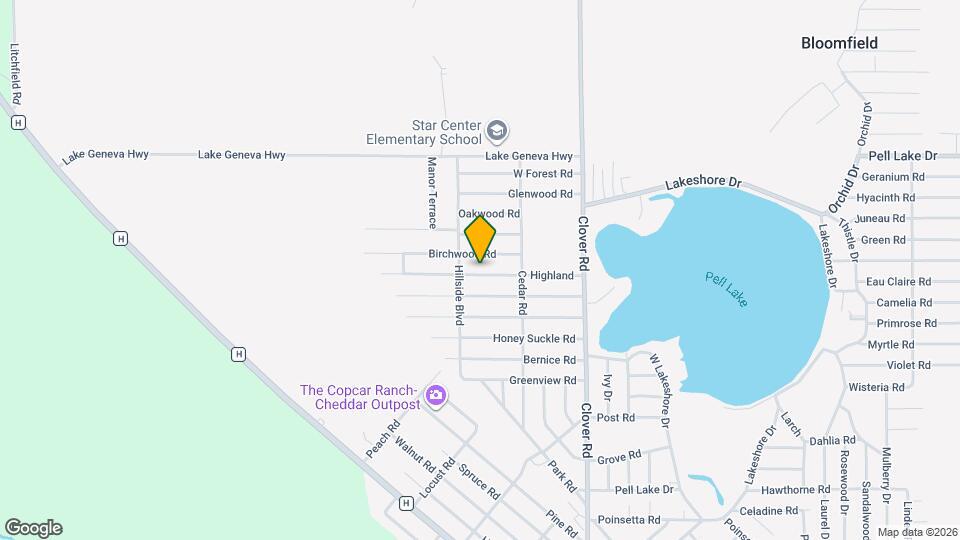 W1390 Highland Blvd Mapa y Detalles de la Ubicación