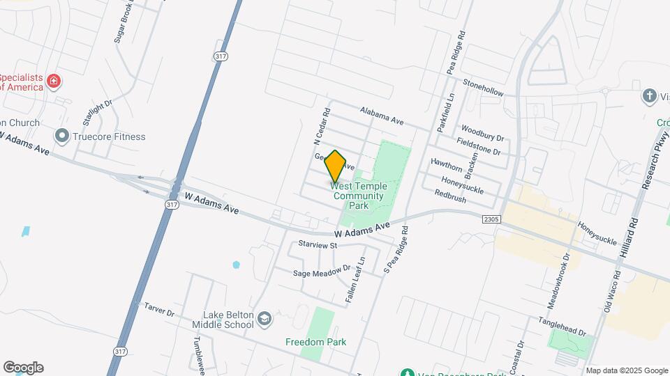 8518 Trungle Rd Map and Location Details