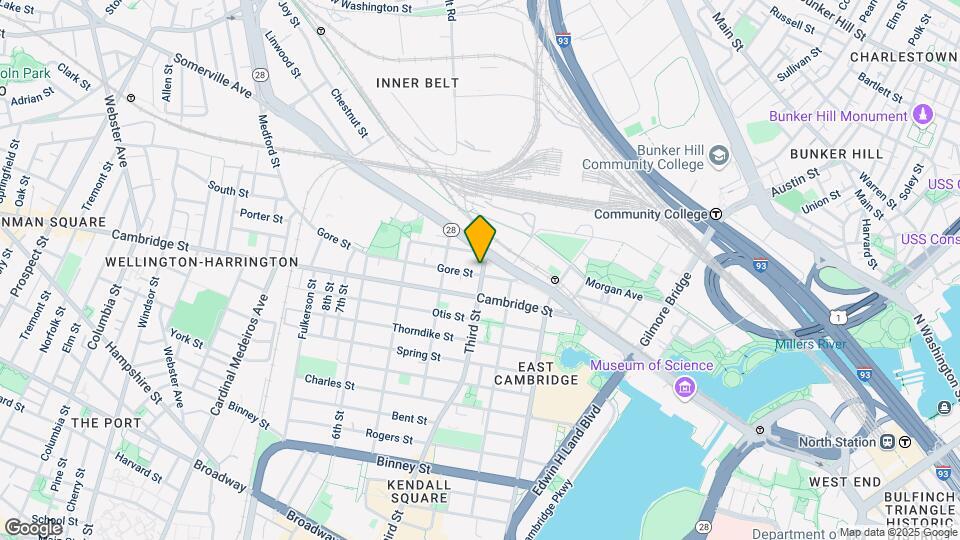 47 Gore St, Unit 3 Map and Location Details