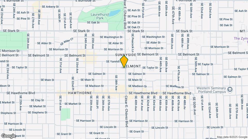3866 SE Taylor St Map and Location Details
