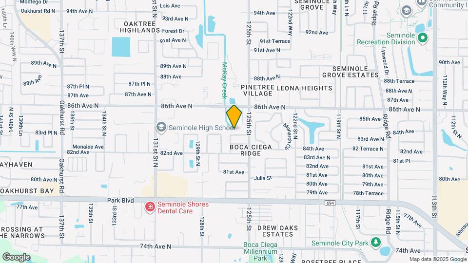 12597 83rd Ave N Map and Location Details