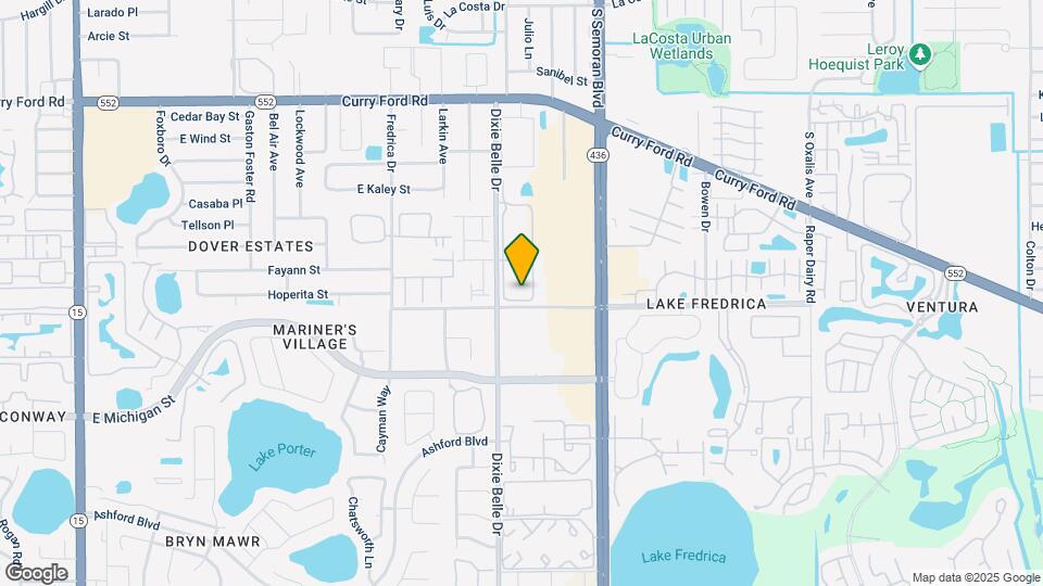 2053 Dixie Belle Dr Mapa y Detalles de la Ubicación