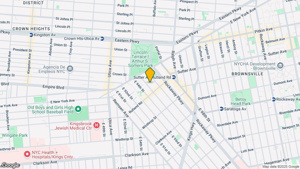 61 E 95th St Map and Location Details
