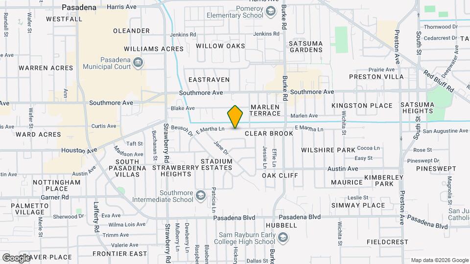 1802 E Martha Ln Map and Location Details