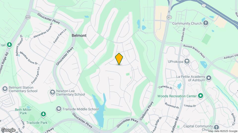 43605 Dunhill Cup Square Map and Location Details