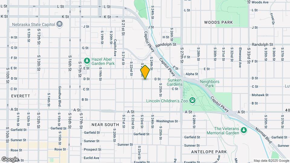 2315 D St Map and Location Details