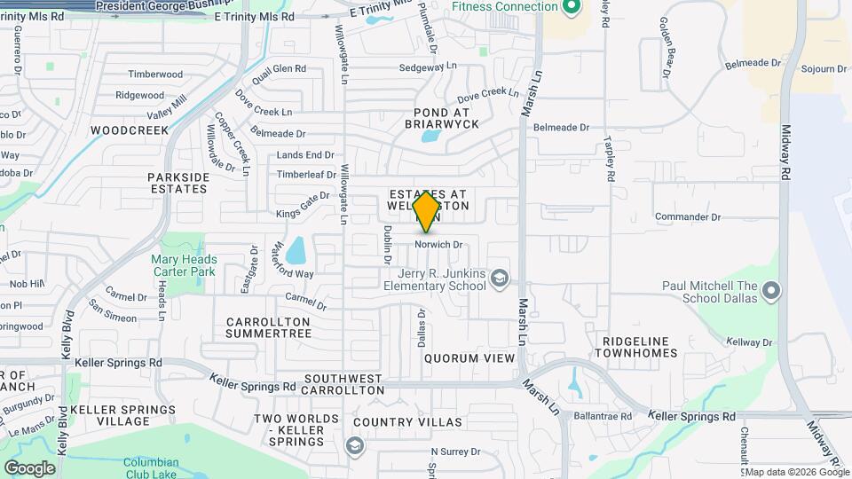 2430 Norwich Dr Map and Location Details