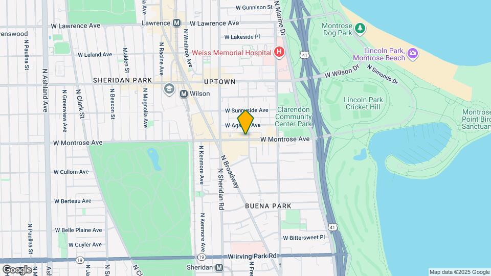 902 W Montrose Ave, Unit A00C Map and Location Details