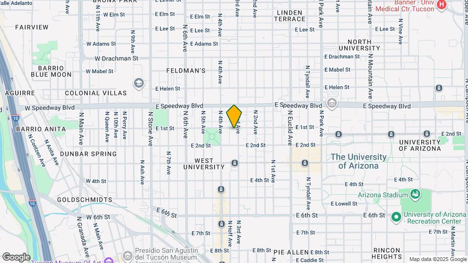 440 E 1st St Map and Location Details