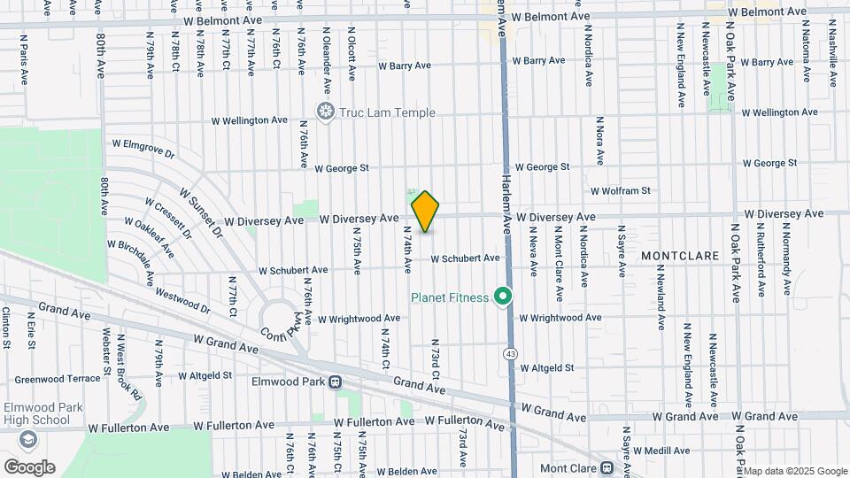 2726 N 73rd Ct Map and Location Details