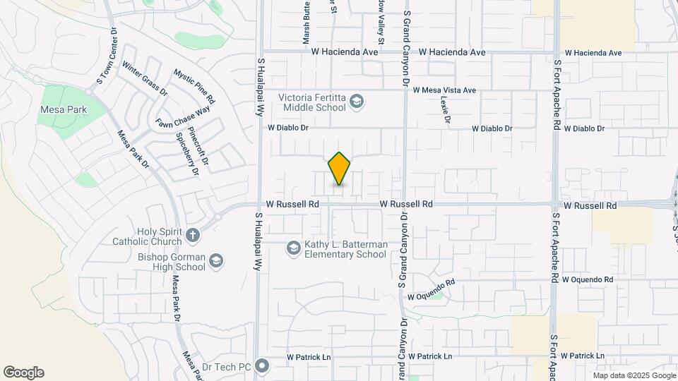 5681 Woods Crossing St Map and Location Details