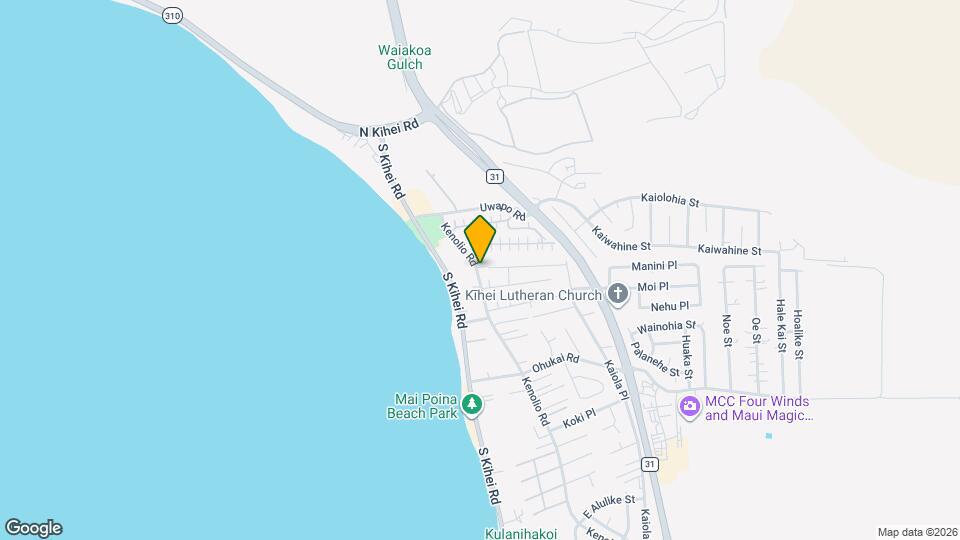 121 Honuhula St Map and Location Details