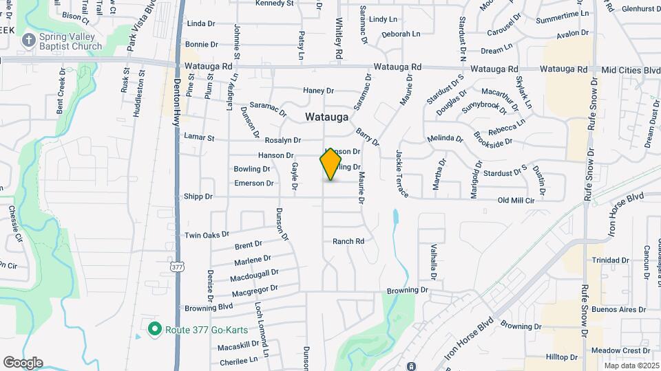5904 Emerson Dr Map and Location Details